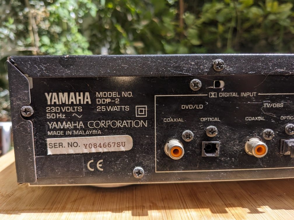 Yamaha 
MODEL NO. DDP-2 25 WATTS