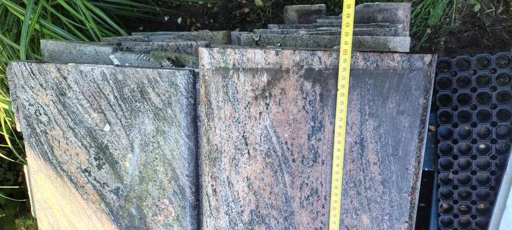 Płyty granitowe około 4,5m2 Gdańsk