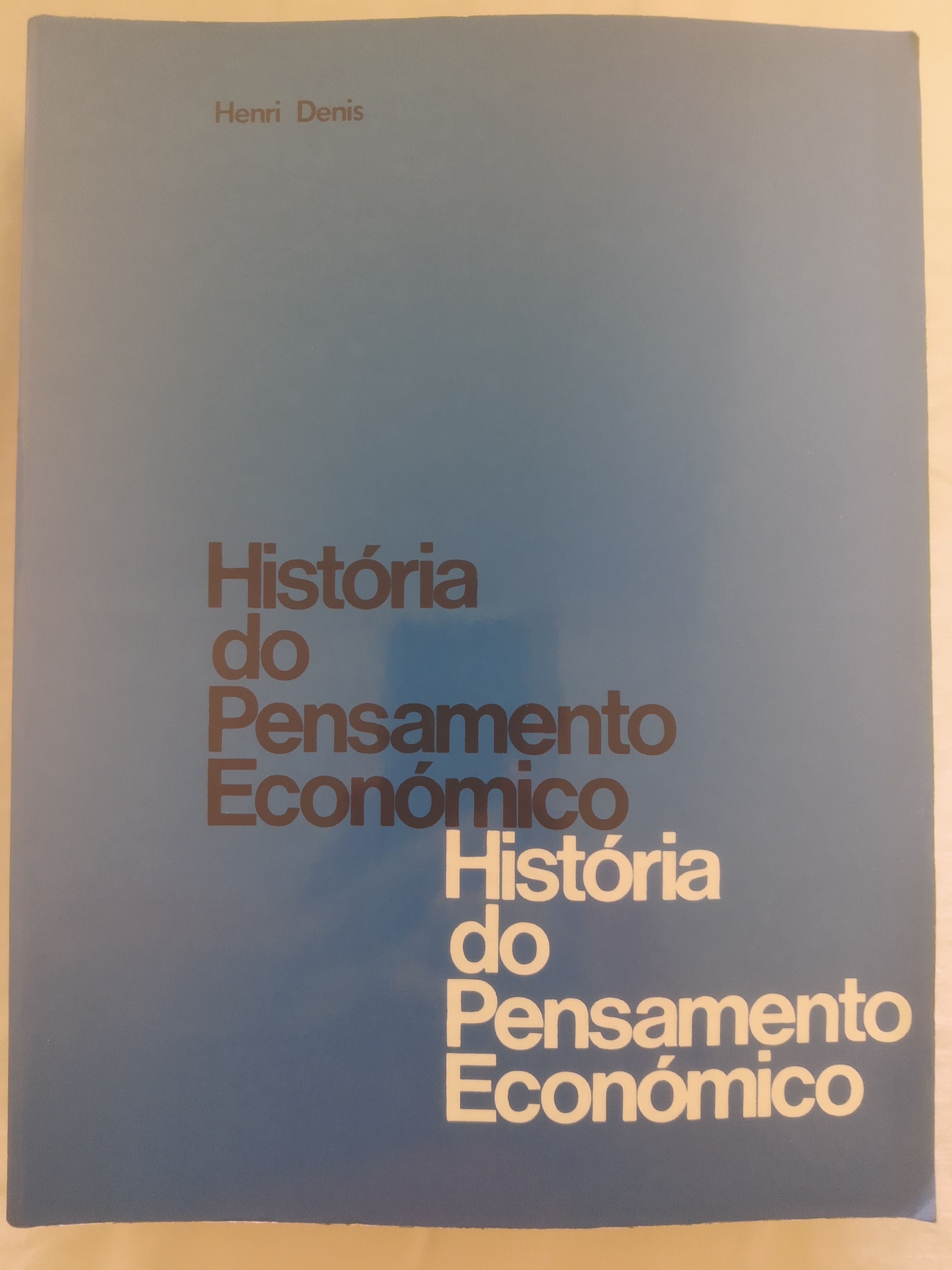 História do Pensamento Económico
