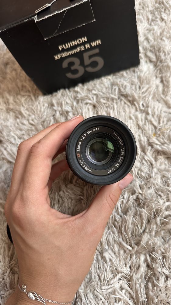 Fujifilm lens XF35mmF2 R WR