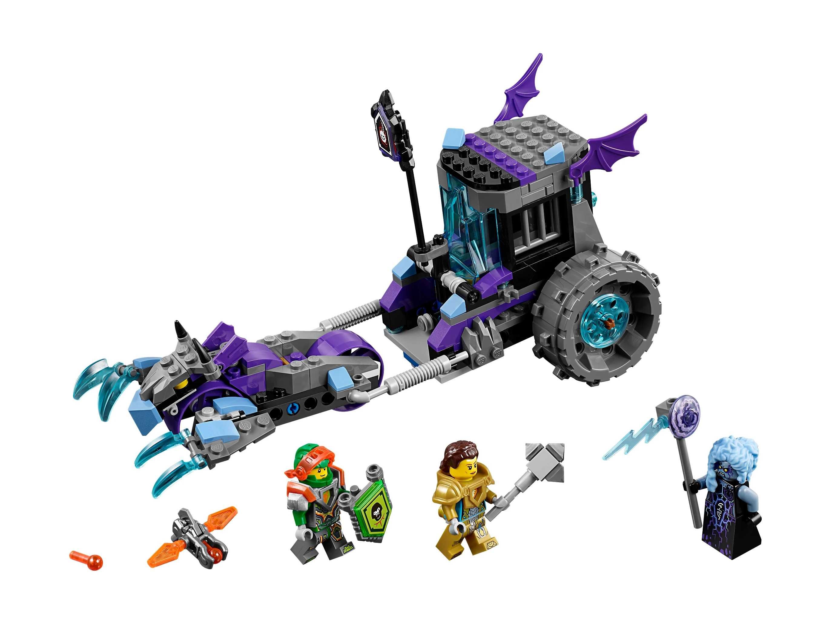 LEGO Nexo Knights 70349 - Miażdżący pojazd Ruiny - Komplet 100%