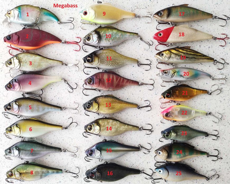 Воблеры Megabass DEPS Daiwa