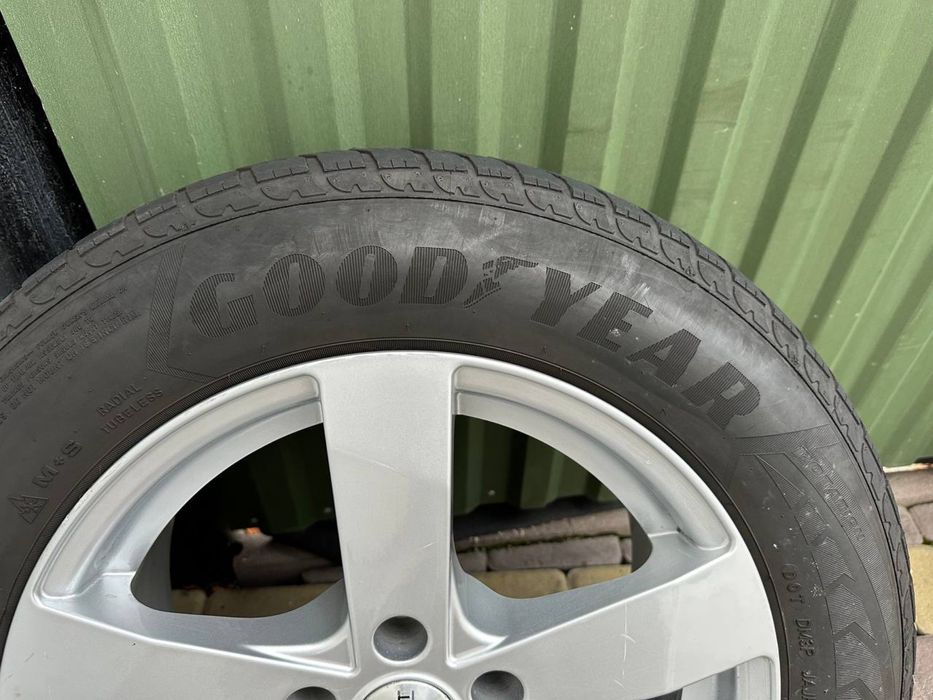 титани/диски R16 Dezent 5*112 VW/Skoda/Audi/Mercedes з шинами (зима)