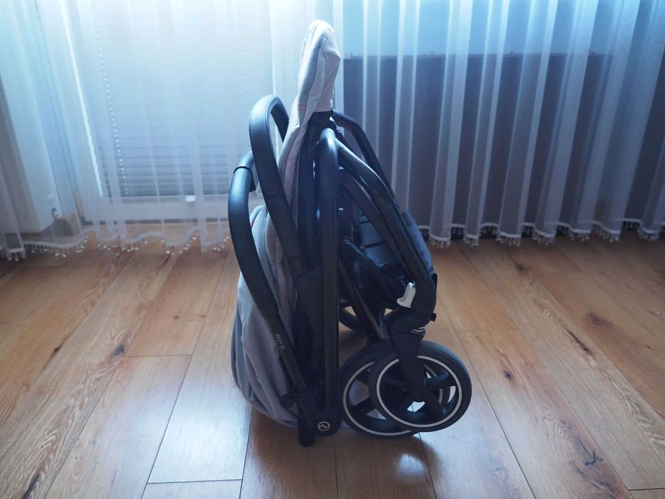 Wózek spacerówka Cybex Eezy S+2 szary jak nowy kompaktowy do samolotu