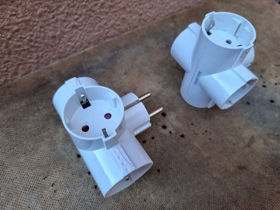 Fichas quadruplas Schuko