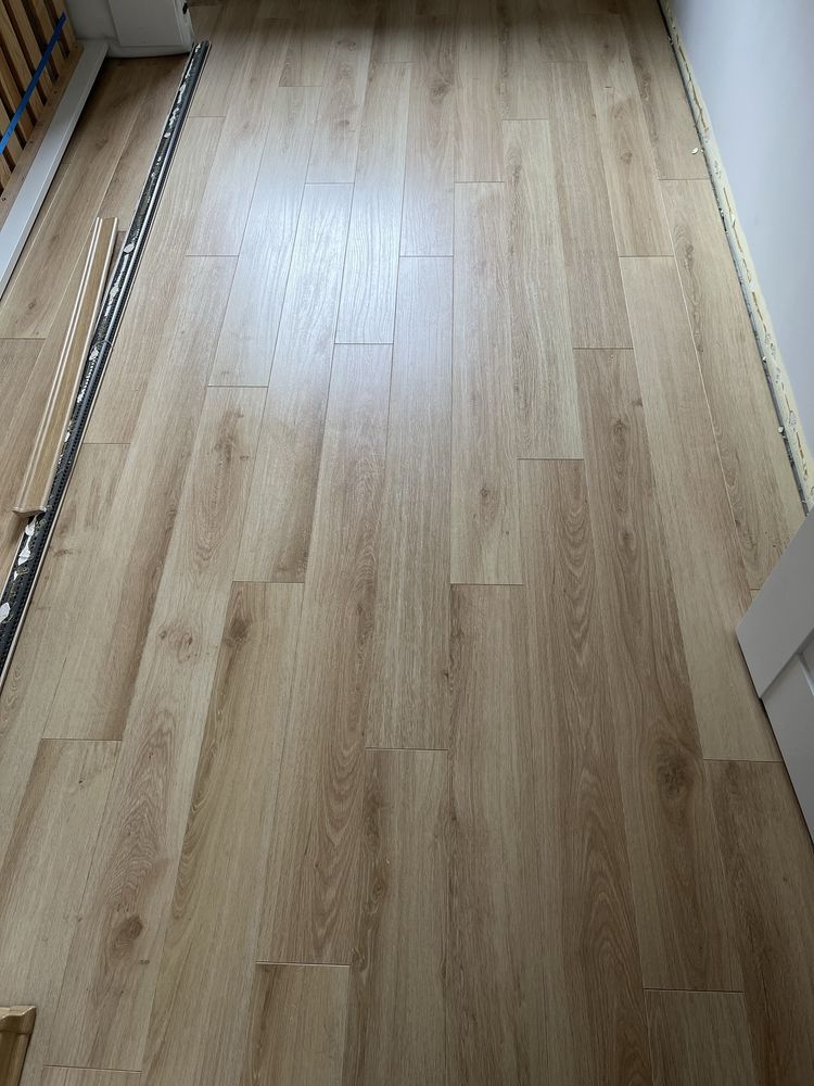 Panel podłogowy dąb jasny całpść 10m2+ listwy gratis okazja!