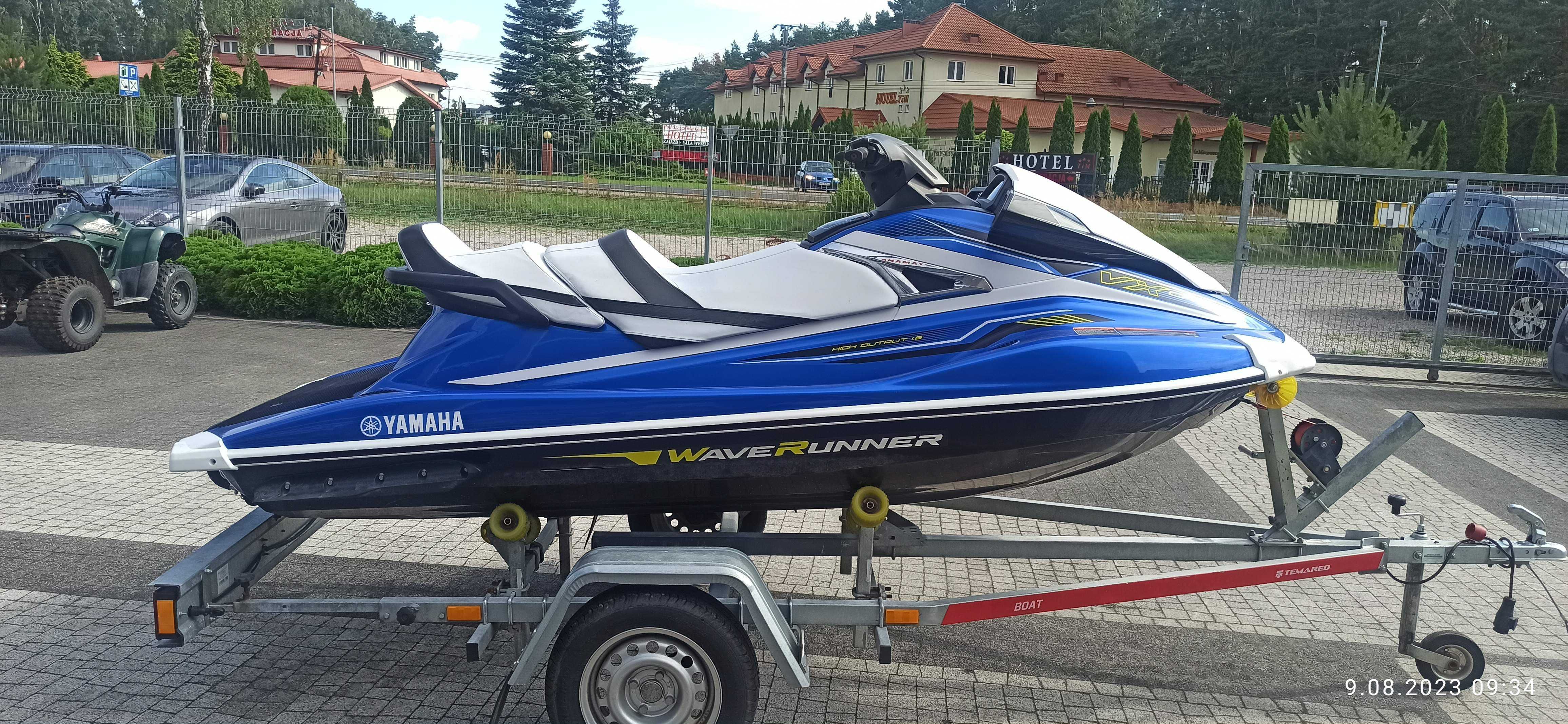 Skuter wodny Yamaha VX Cruiser HO, gwarancja, z przyczepą i pokrowcem