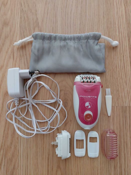 kit beleza rowenta: depiladora, placa alisadora e modelador