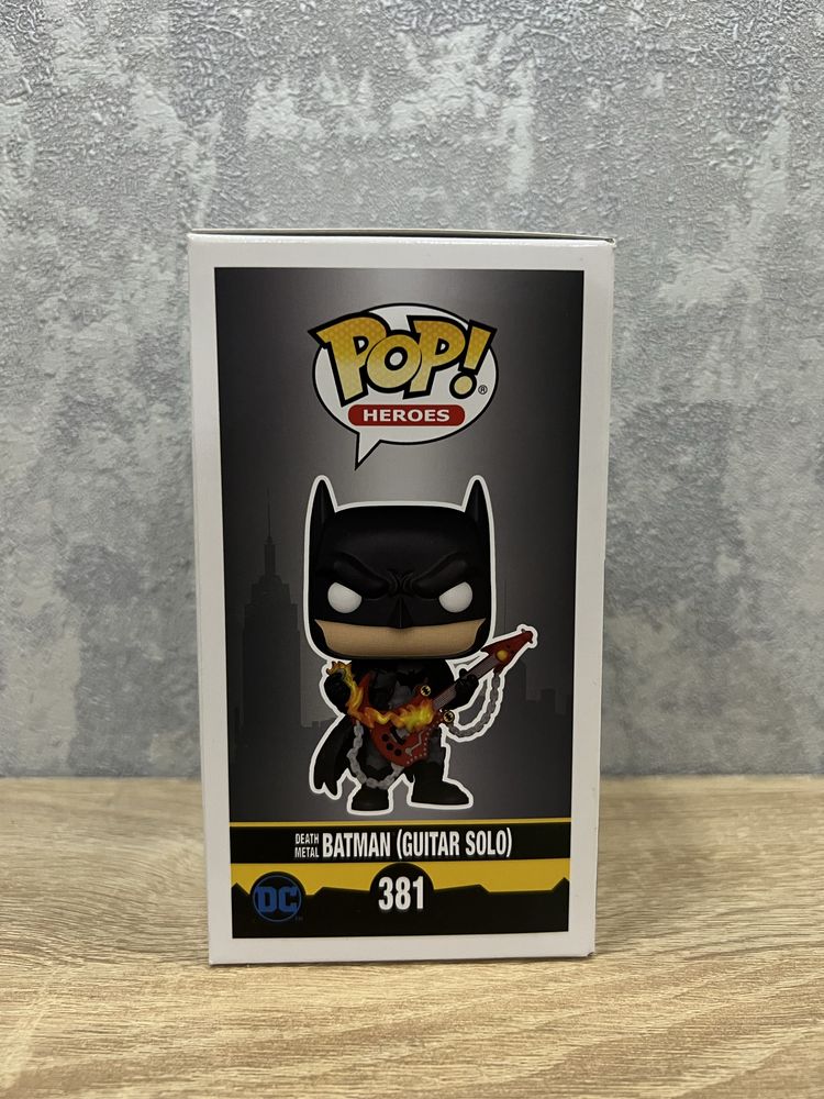 Фігурка Funko Pop Batman Guitar Solo PX 381 оригінал