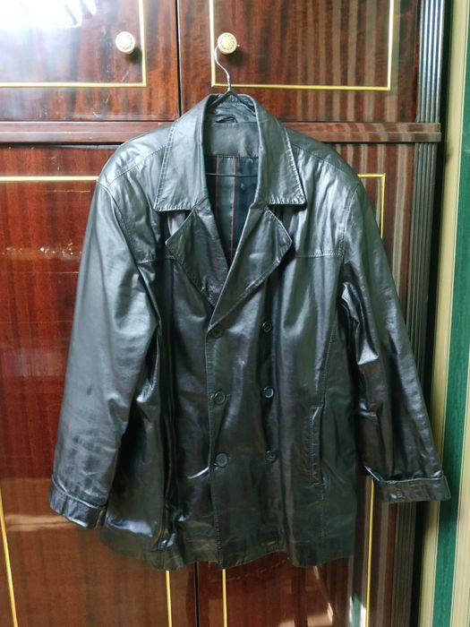 Продам мужской кожаный пиджак - куртка