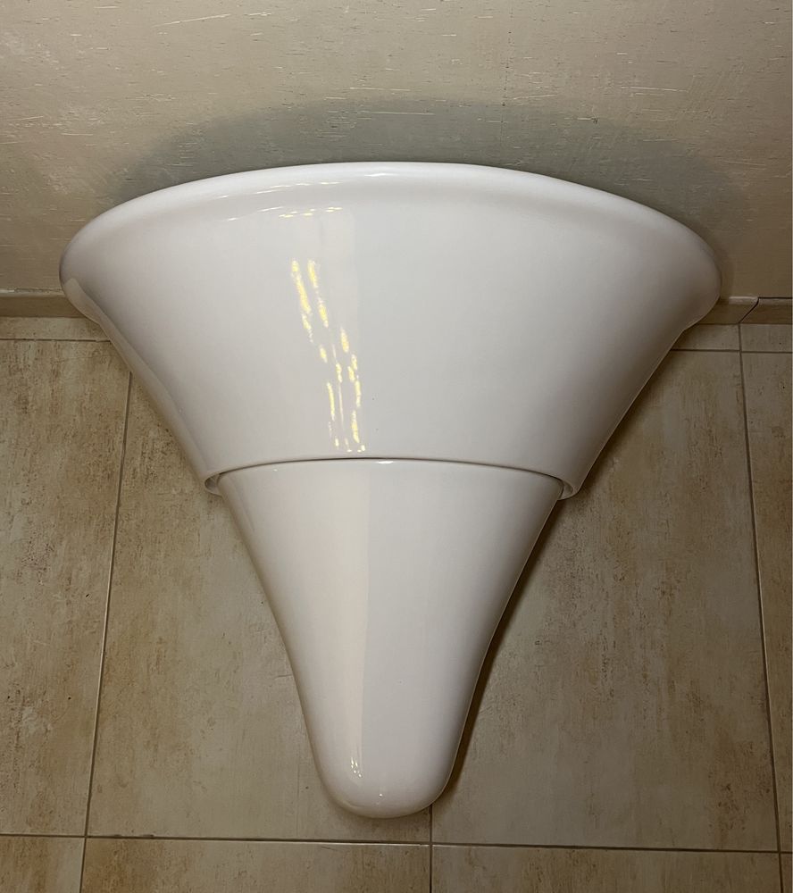 Комплект Hatria Sculture раковина унітаз біде кераміка для ванної