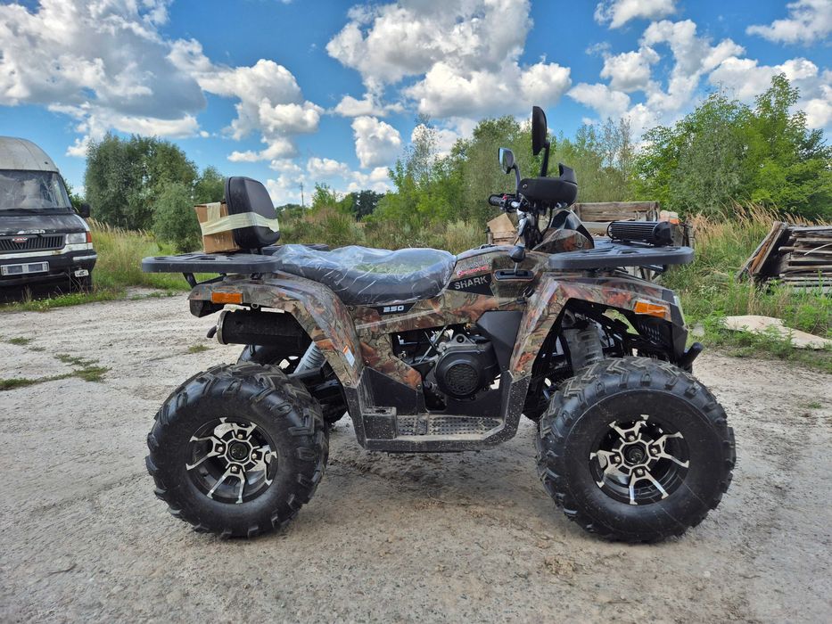 Forte Shark 250 cc квадроцикл Доставка по всей Украине к дому