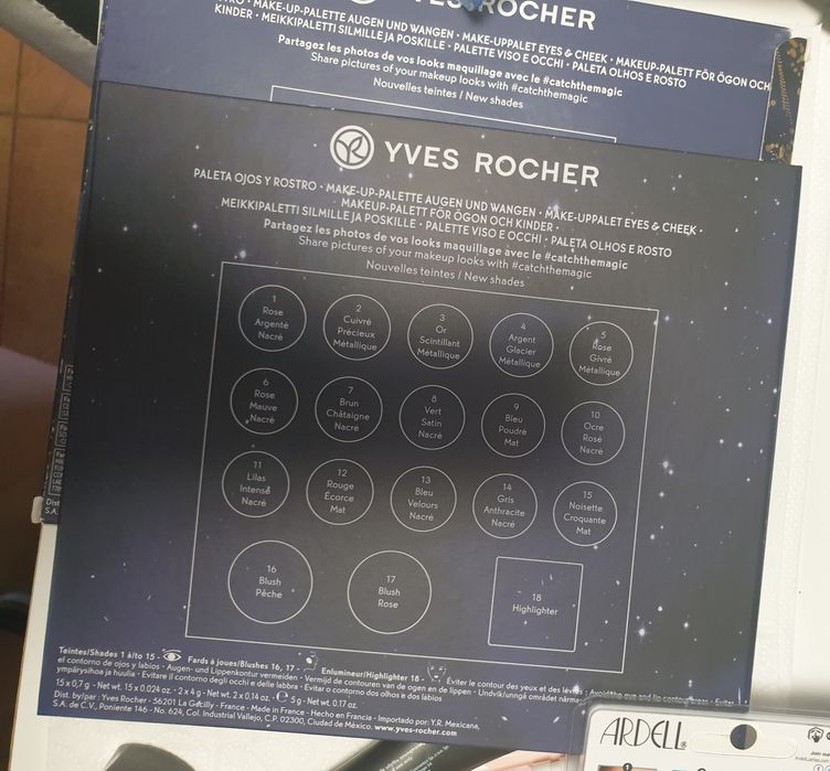 Piękna i wyjątkowa paleta do twarzy Yves Rocher Palette Multilooks