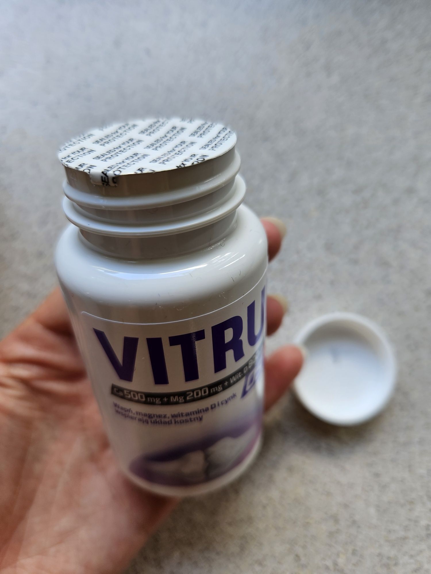 Vitrum osteo wapń magnez witamina D 60 tabletek