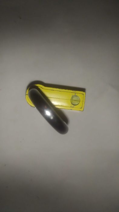 Kłódka  z kodem 4 pierścienie nowa żółta fitness