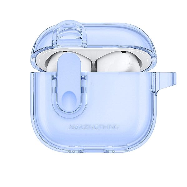 Etui AMAZINGTHING Minimal Case do AirPods 4 - ultramarynowe