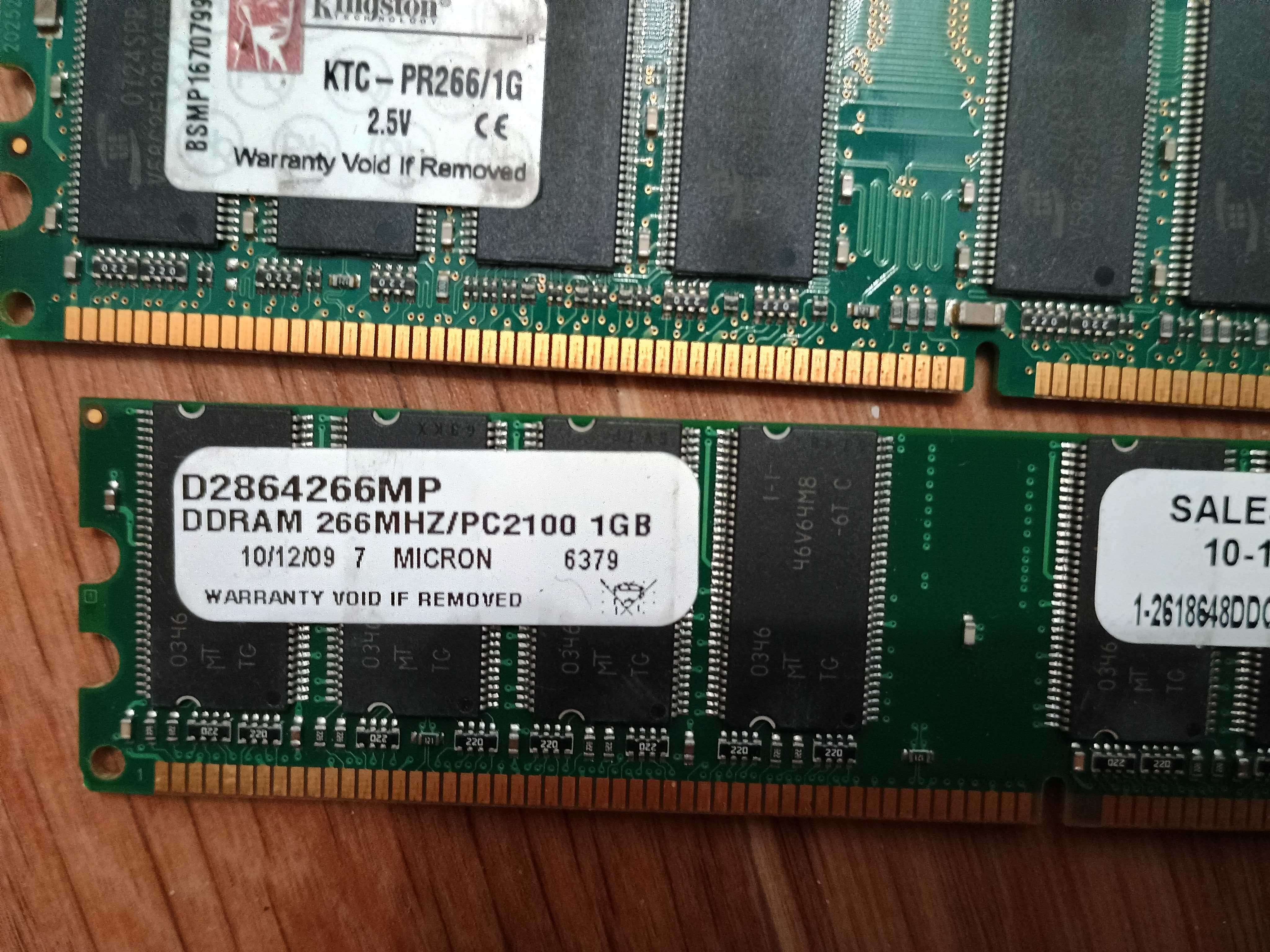 DDr1 1gb 266\2100