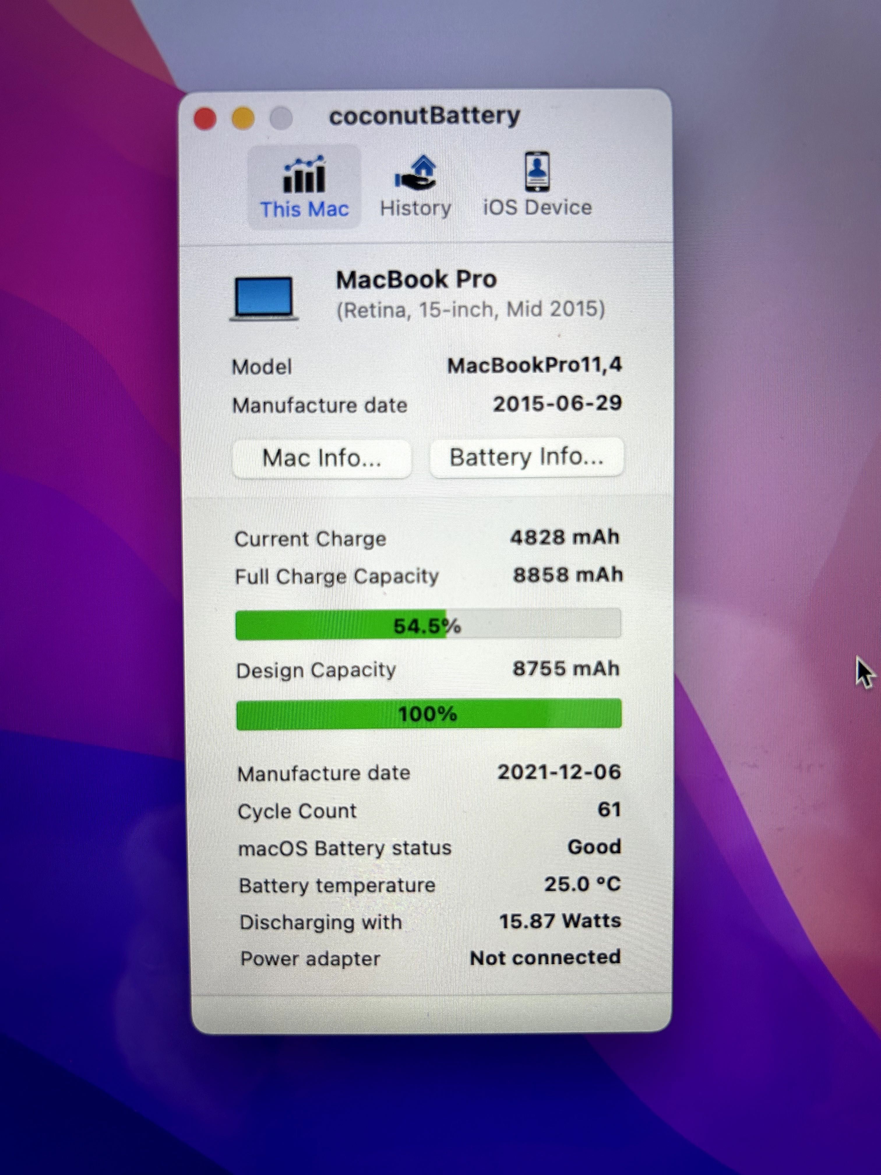 MacBook Pro 15.6 (Intel Core i7, 16 ГБ) з Європи!