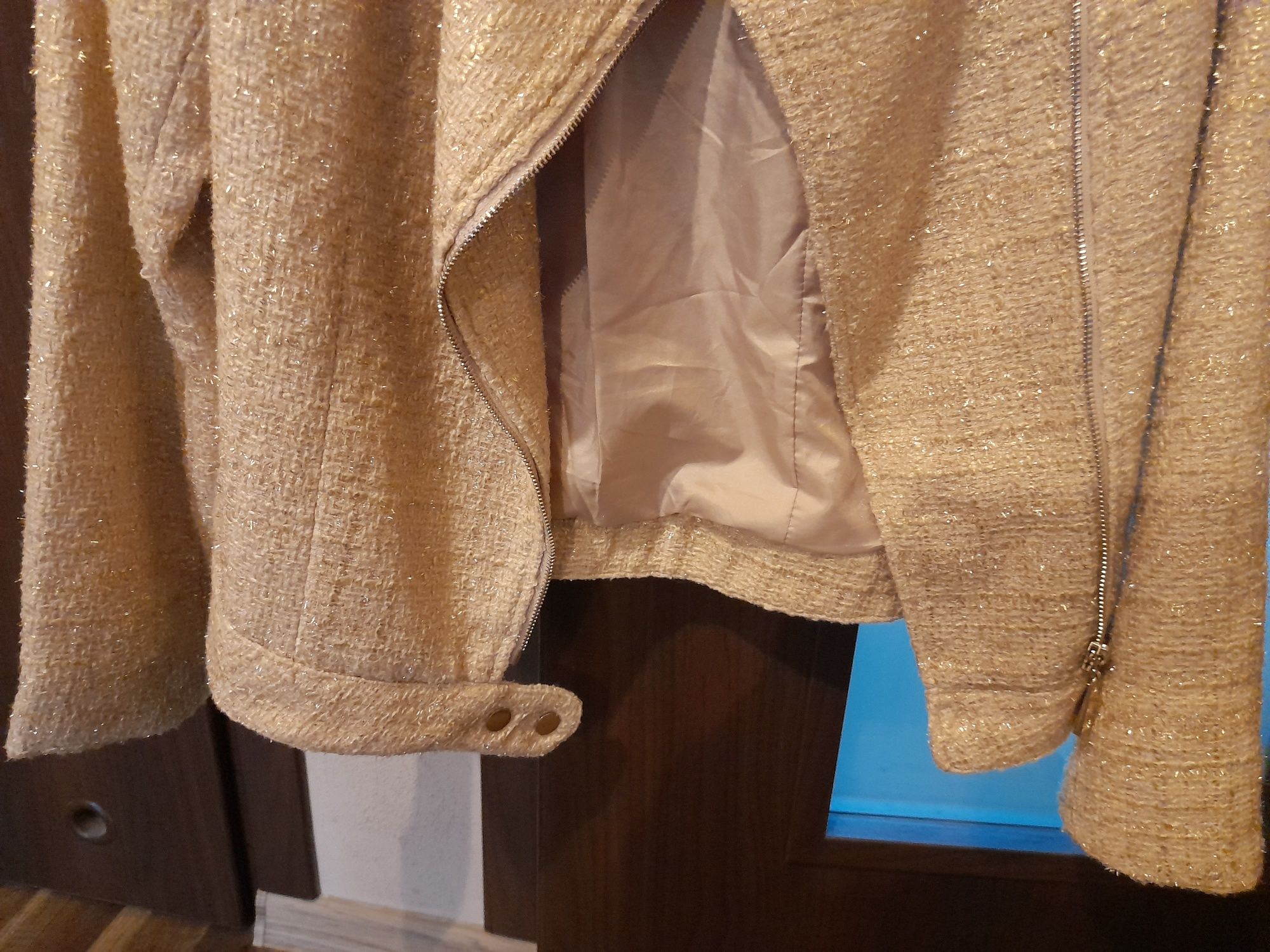 Ramoneska Drole de Copine Paris 38 (M) lub żakiet H&M 34 (XS)