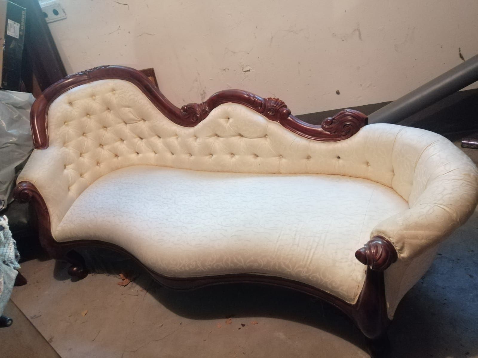Zestaw stylizowany kanapa i fotel