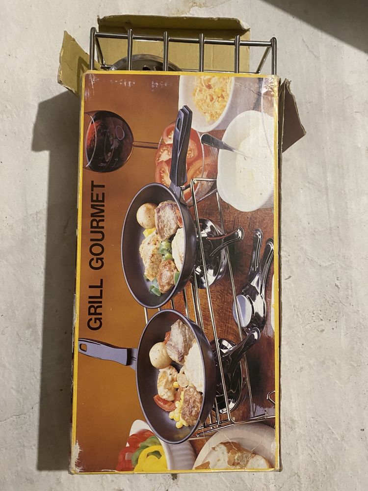 Набор гриль настольный, grill gourmet
