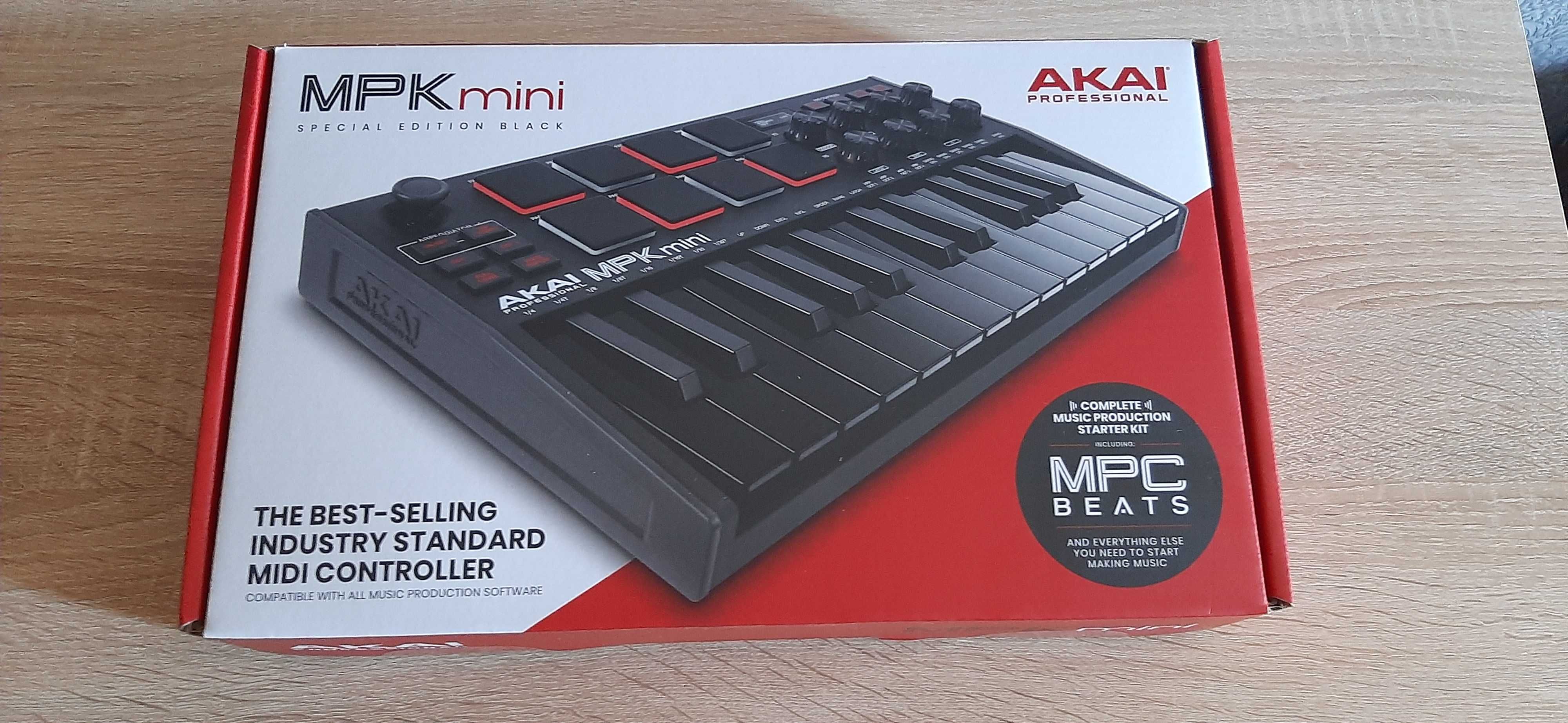 Akai MPK Mini MK3 Black / Миди клавиатура в новом состоянии