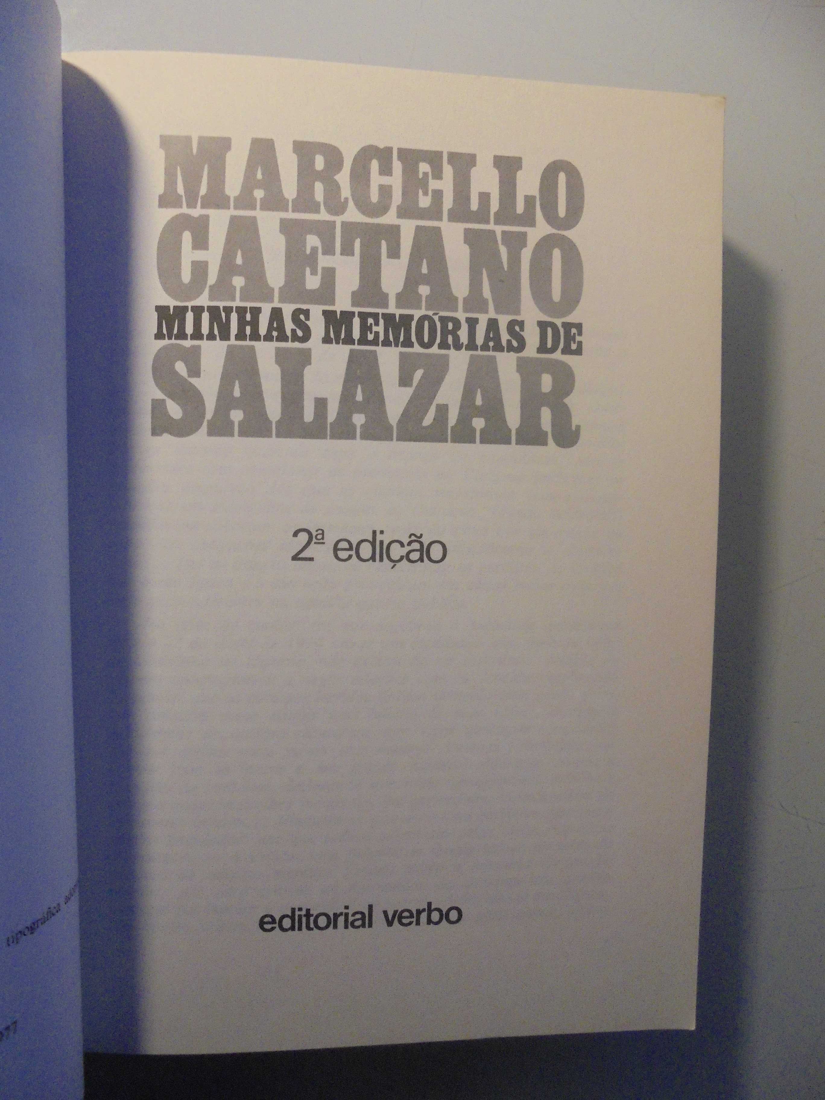 Caetano (Marcelo);Minhas Memórias de Salazar;