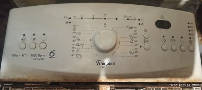 Whirpool - вертикальная стиральная  машинка на разборку.