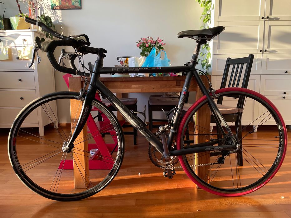 Rower Cube Agree Race karbonowy widelec, lemondki