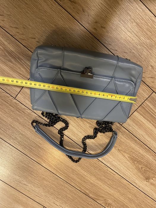 Błękitna Torebka Zara. Jak nowa!