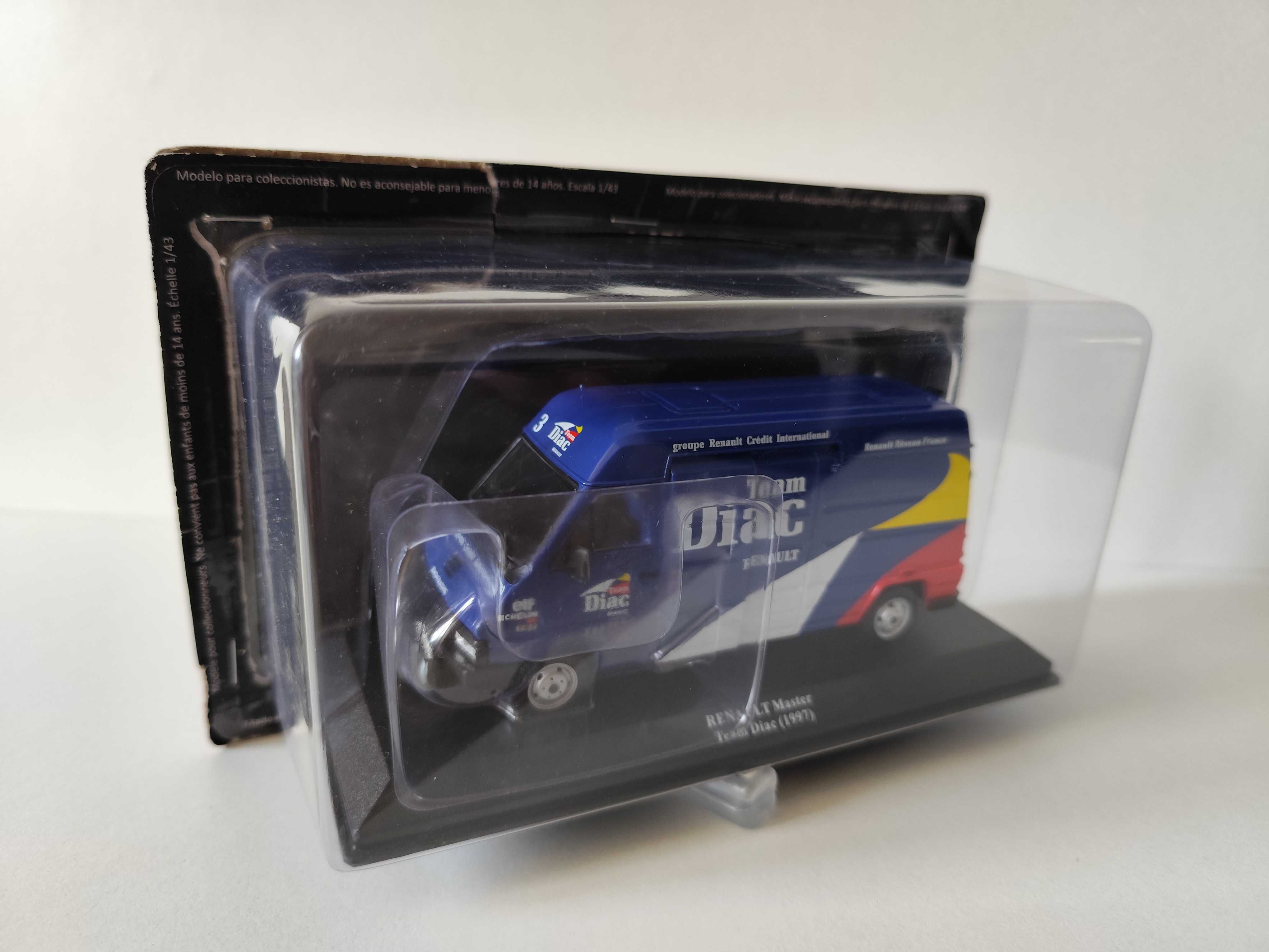 Renault Master Service Rallye 1997 Team DIAC Bus Serwisowy  1:43