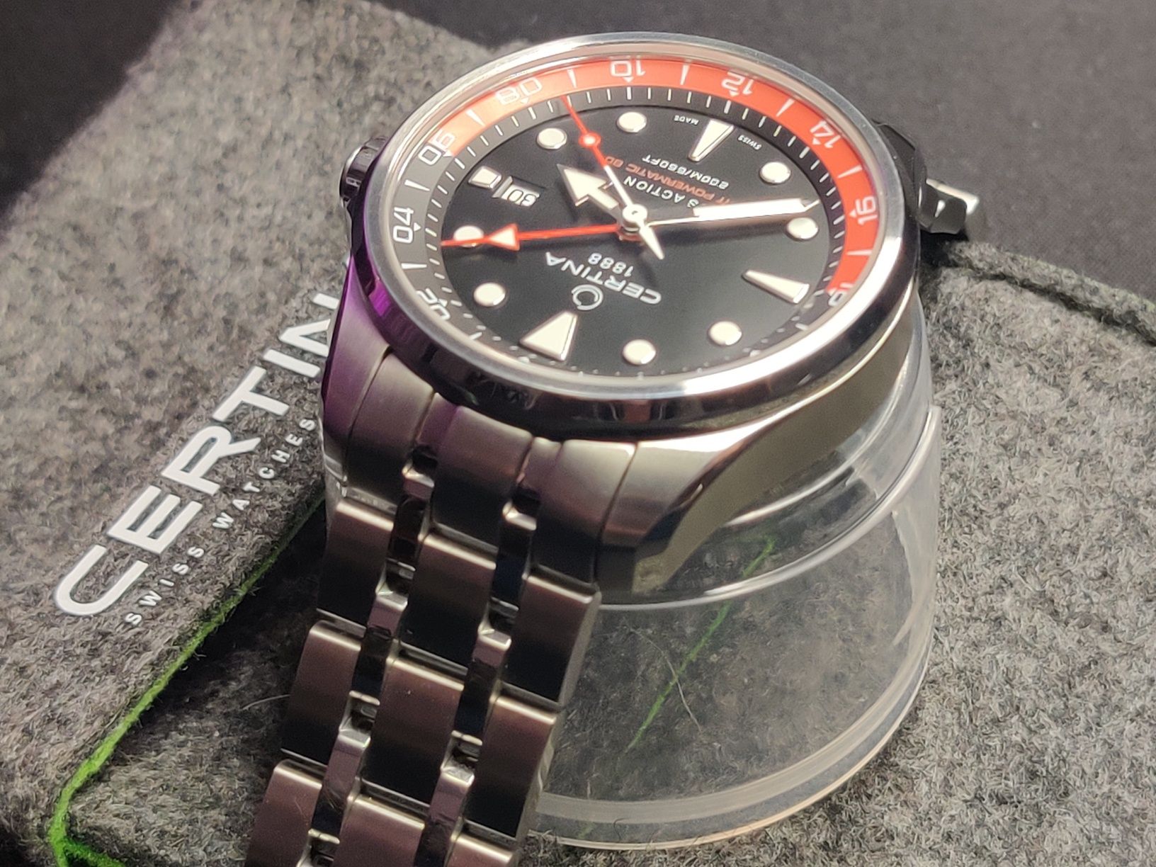 CERTINA DS Action GMT C032.429.11.051.00 Swiss Made механика