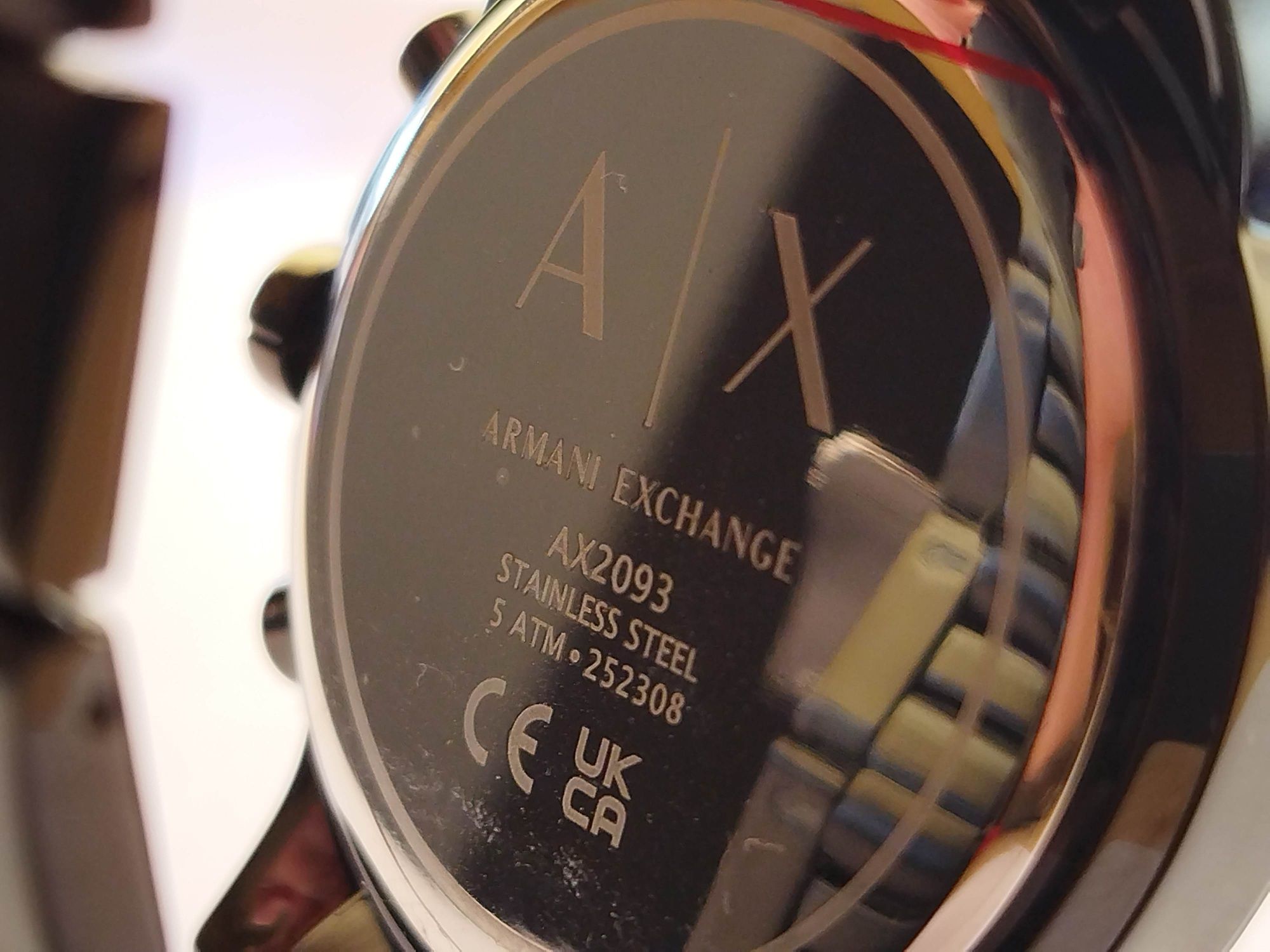 Новий годинник Armani Exchange Men's Black Steel