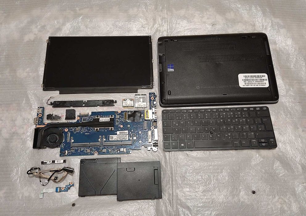 Разборка Ноутбука – HP EliteBook 820 G1/G2! HP 720 G1/G2! HP 725 G1/G2