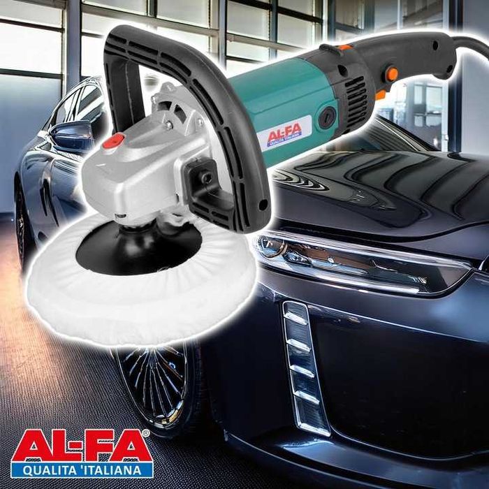 Profesjonalna polerka samochodowa z 6-stopniową regulacją obrotów