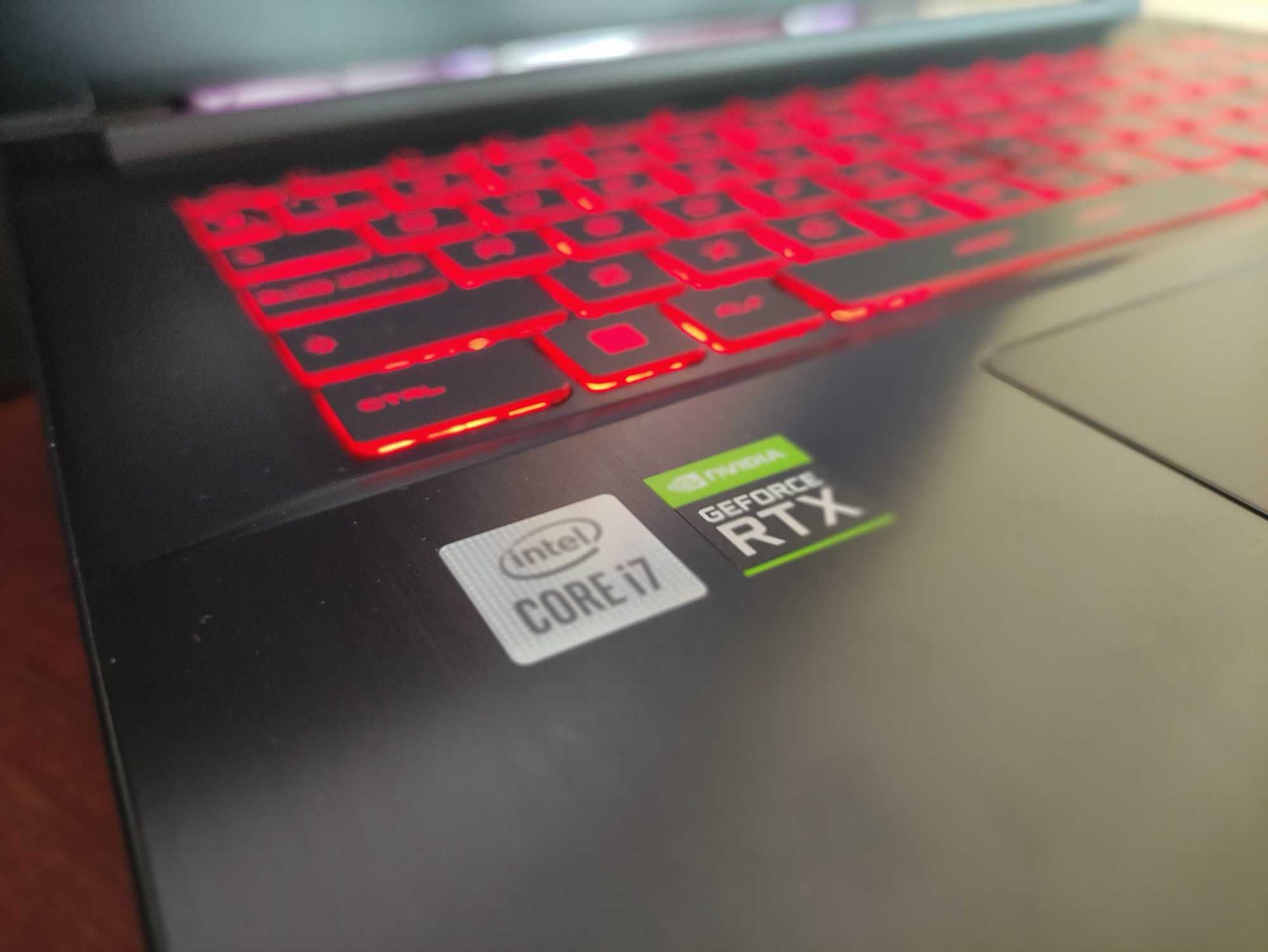 RTX 3060 MSI Portatil GAMING GF65 NOVO com caixa e VENTILADOR