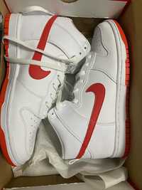 Dunks red originais novos 42