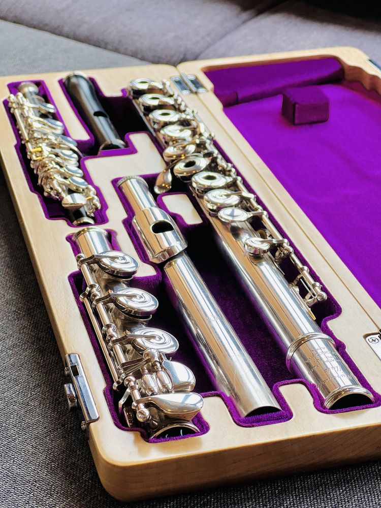 футляр для флейты(флейты + пикколо)