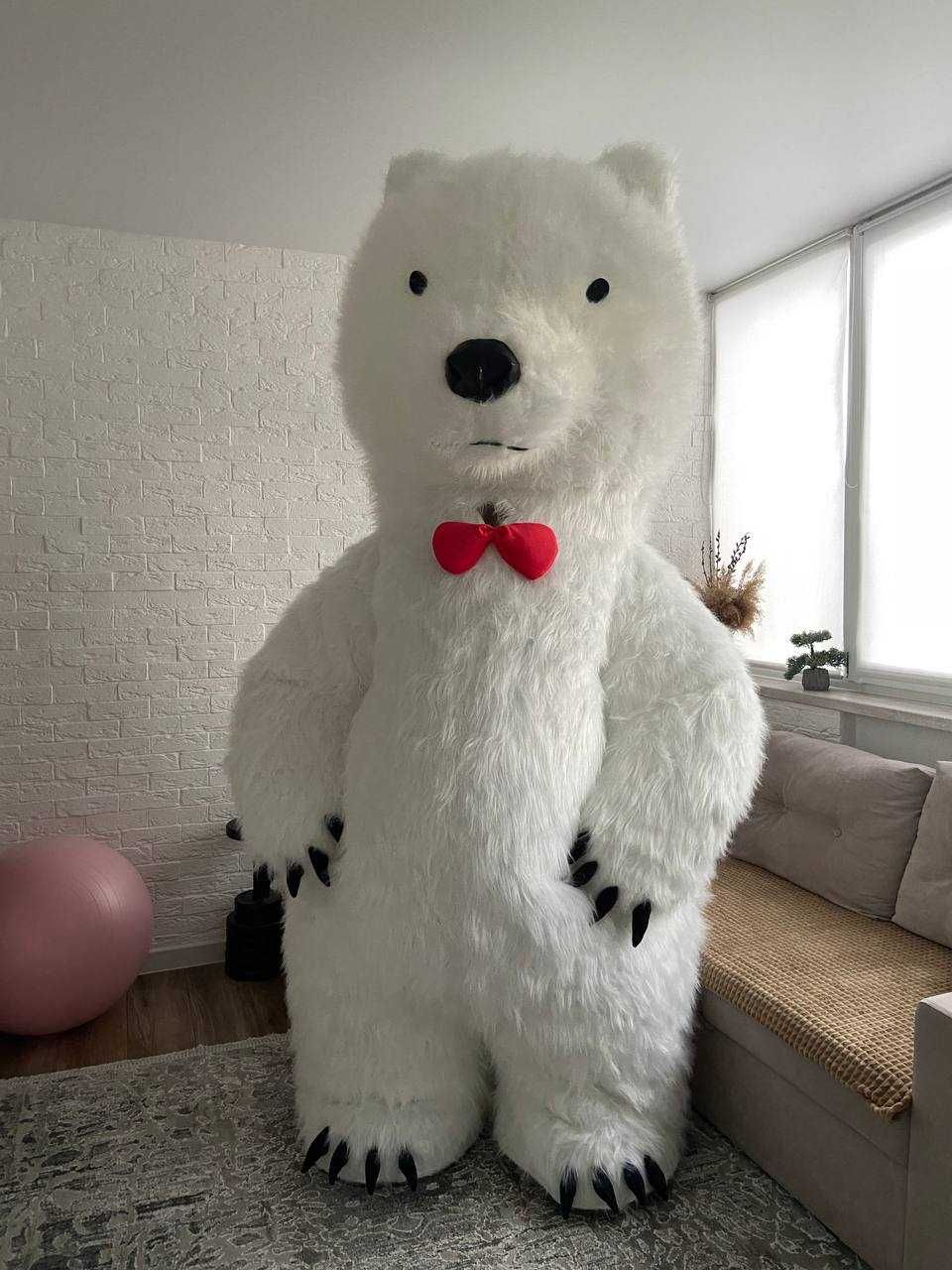 Надувний костюм Білий ведмідь (2.6 метра)