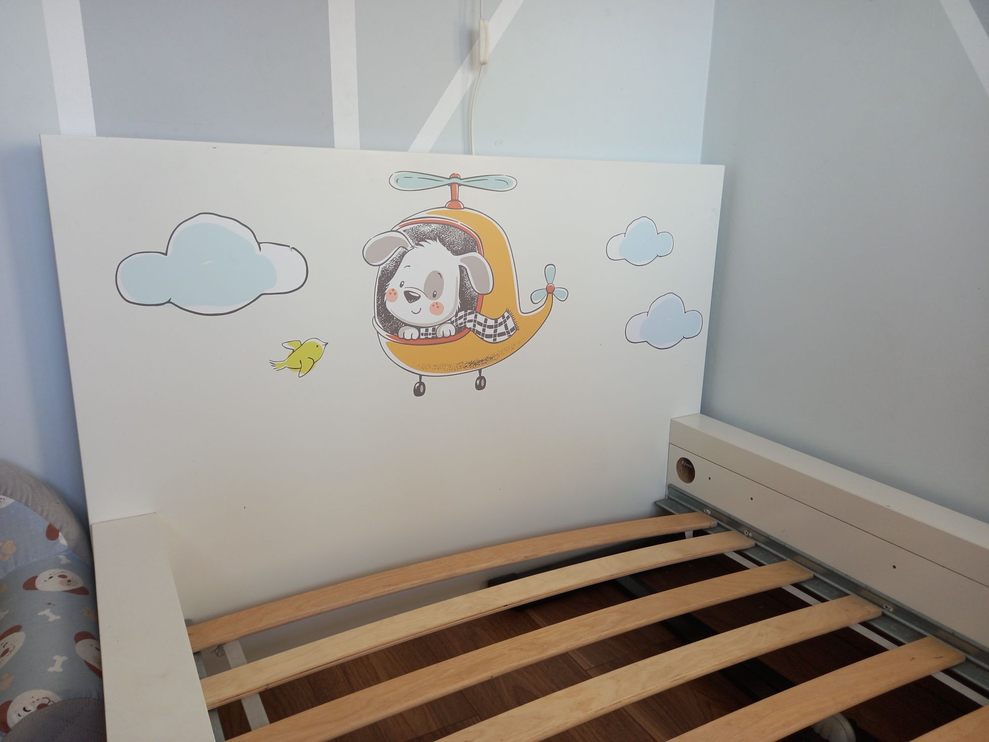 Łóżko ikea białe