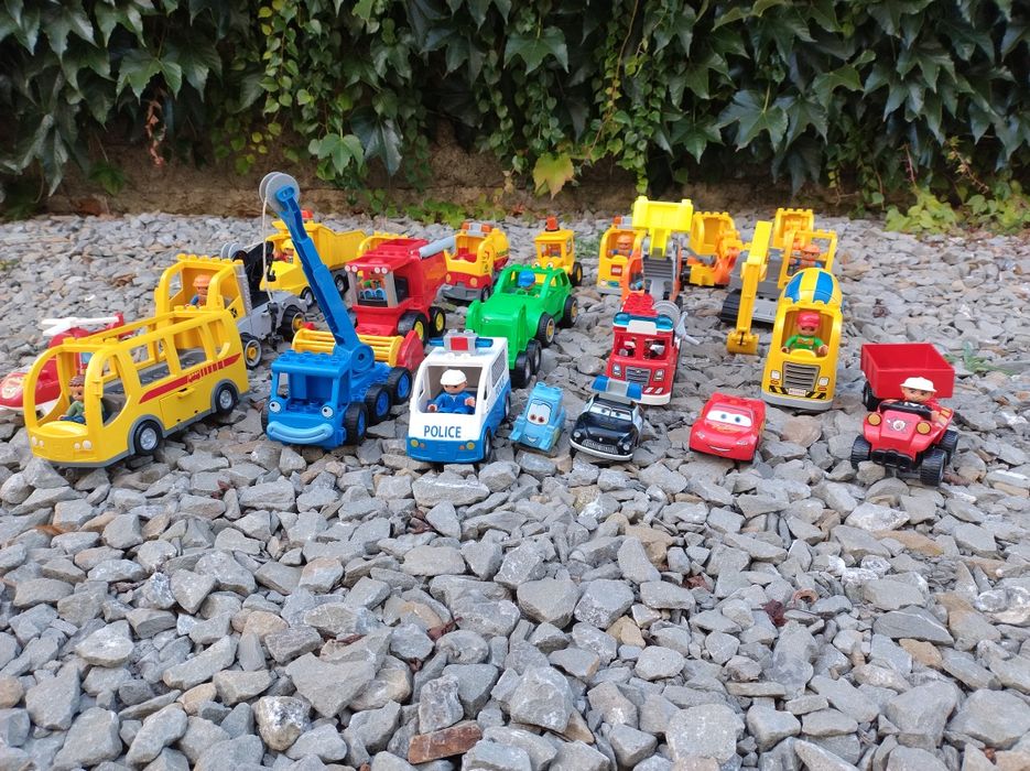 Klocki LEGO Duplo różne zestawy kombajn autobus  koparka auta NIE WYSY