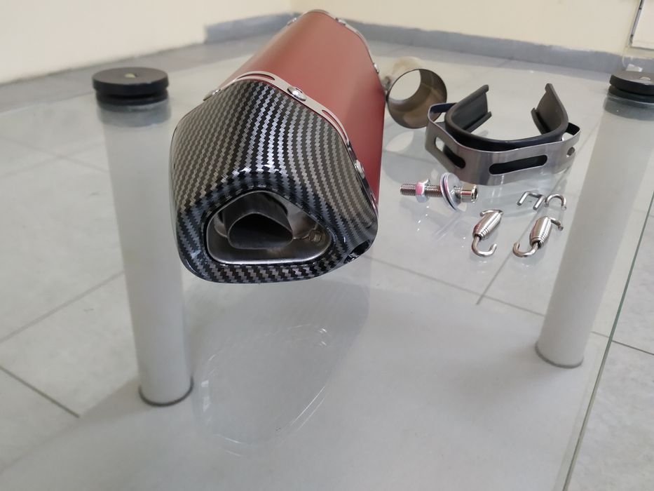 Прямоток мото глушитель глушник мотоцикла прямоточний