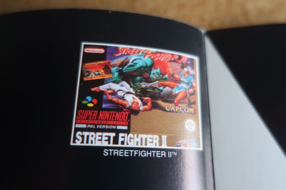 Publicidade oficial Super Nintendo com jogos (novo, 1992, raro)
