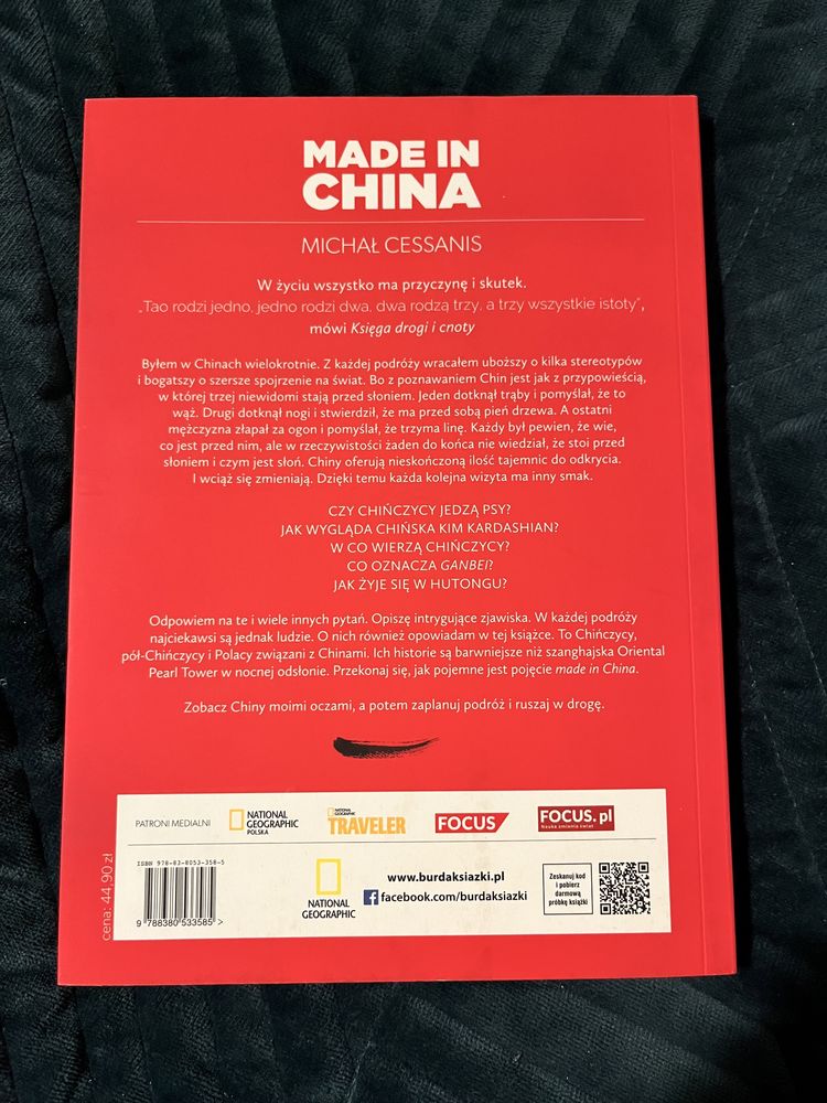 Książka Made in China Michał Cessanis