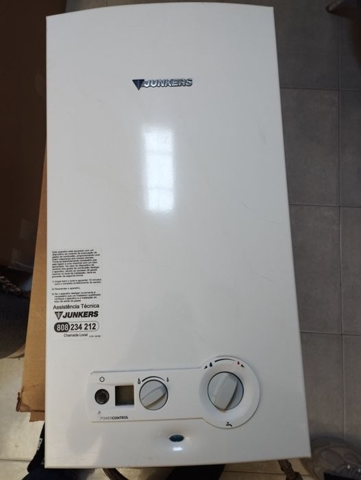 Esquentador junkers com arranque a pilhas