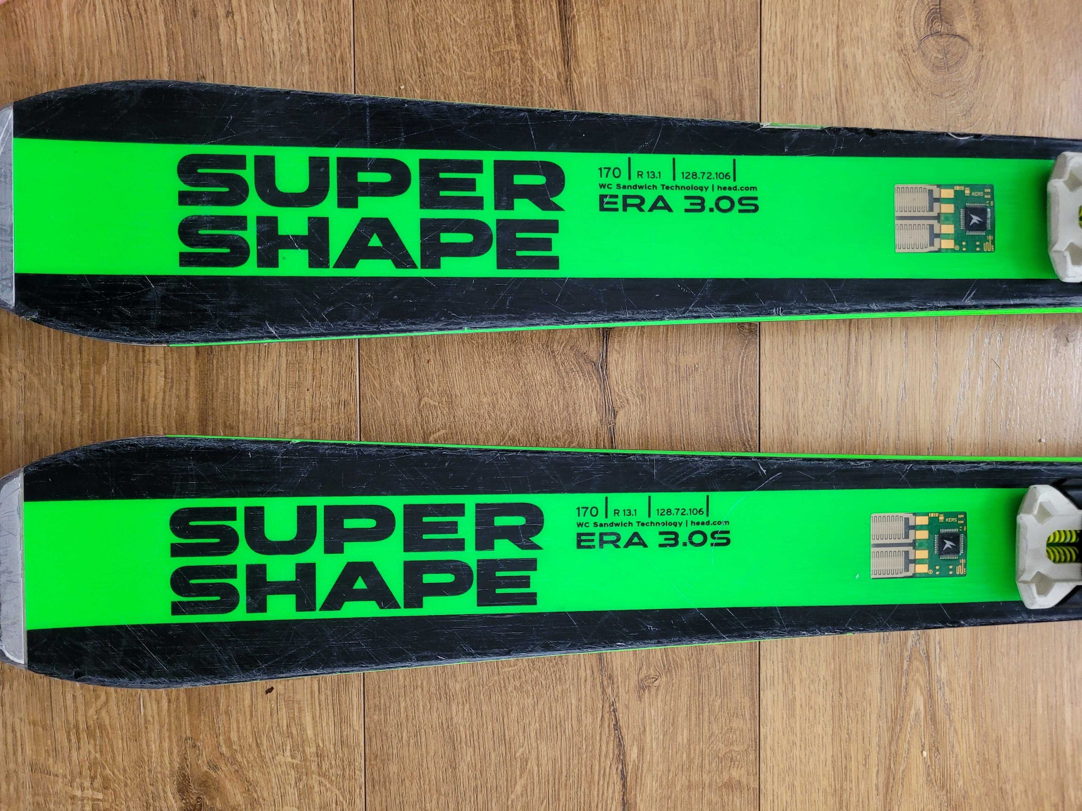 Narty Head i Magnum 170 cm BARDZO DOBRY STAN