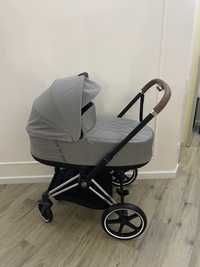 Cybex priam platinum soho grey 2 в 1