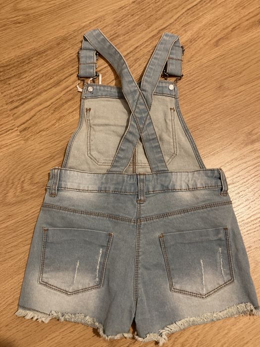 Nowe Ogrodniczki z krotkimi nogawkami idealne na lato roz. 98