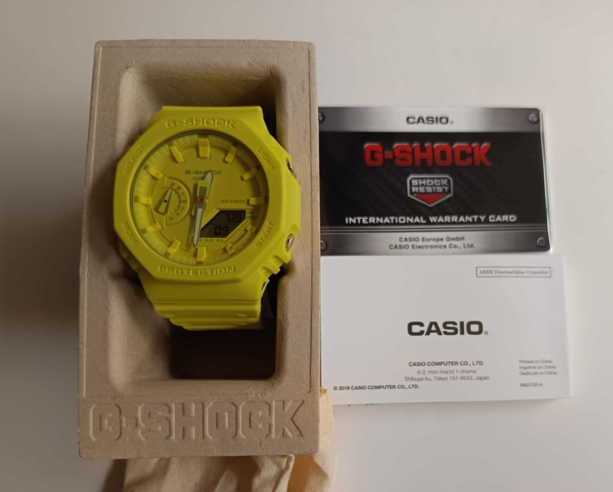G-Schock GA-2100-9A9