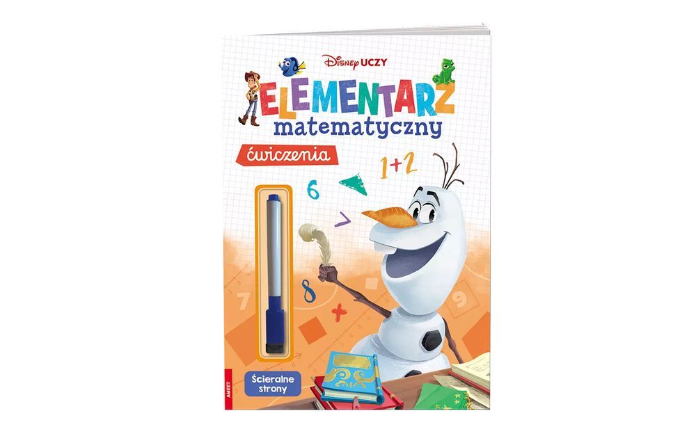 Disney Uczy. Elementarz matematyczny. Ćwiczenia. Ameet